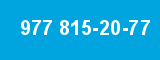 977 815-20-77 977 815-20-77